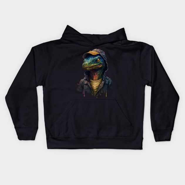 The Lizard Bro Kids Hoodie by Starry Street